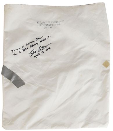 Lot #49 Dave Scottâ€™s Apollo 15 Lunar Orbit-Flown