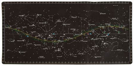 Lot #51 Dave Scott's Apollo 15 Lunar Flown Star Chart: Celestial navigation chart used on Apollo 15 - Image 2