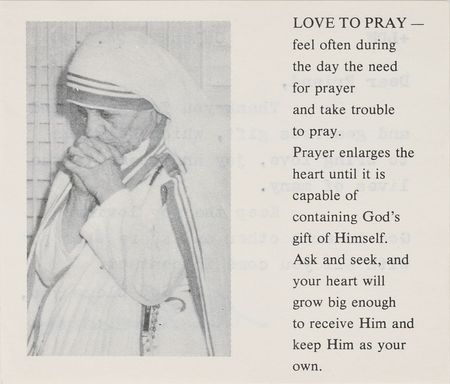Lot #319 Mother Teresa Typed Letter Signed - Image 2