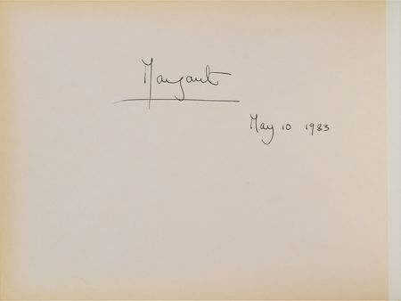 Lot #267 British Royalty: Sutton Place guest book signed by the Queen, Margaret, and Charles and Diana - Image 3