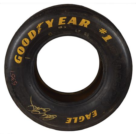 Lot #674 Dale Earnhardt Tire - Image 1