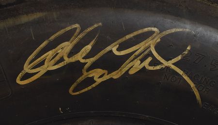 Lot #674 Dale Earnhardt Tire - Image 2