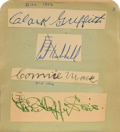 Lot #643 Baseball: 1950s: Highlighted by Cobb, Mack, and Cochrane - Image 5
