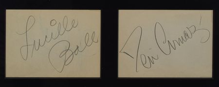 Lot #584 Lucille Ball and Desi Arnaz Signatures - Image 2
