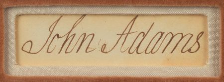 Lot #63 John Adams Signature - Image 2