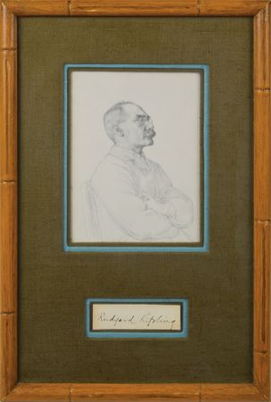 Lot #464 Rudyard Kipling Signature - Image 1