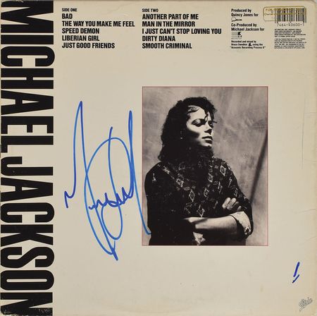 Lot #558 Michael Jackson Album - Image 1