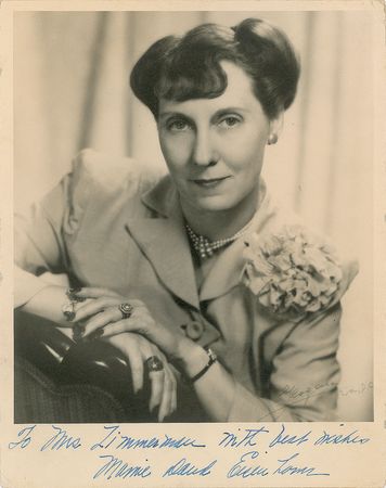 Lot #173 Dwight and Mamie Eisenhower Signed Photographs - Image 1