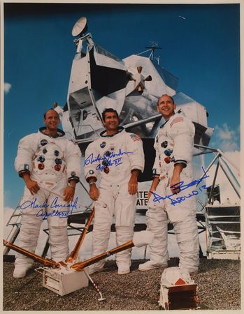 Lot #384 Apollo 12 Signed Photographs - Image 1
