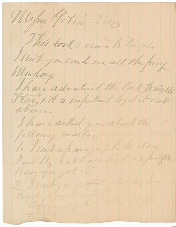 Lot #282 Charles Guiteau: Awaiting execution, Guiteau writes to his publisher concerning the status of The Removal - Image 2
