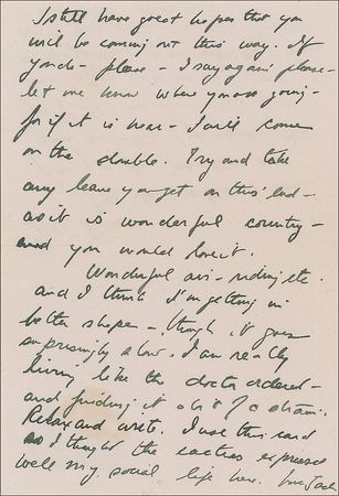 Lot #139 John F. Kennedy: Lt. Kennedy recuperates after PT-109: 