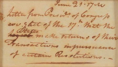 Lot #233 Samuel Huntington: War-dated letter as president of the Continental Congress - Image 2