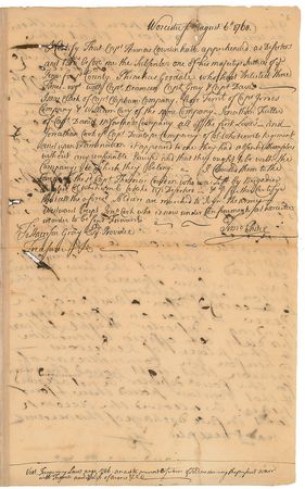 Lot #301  French and Indian War - Image 1