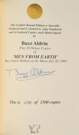 Lot #378 Buzz Aldrin Book - Image 1