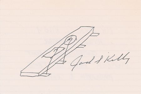 Lot #13 Jack Kilby Sketch