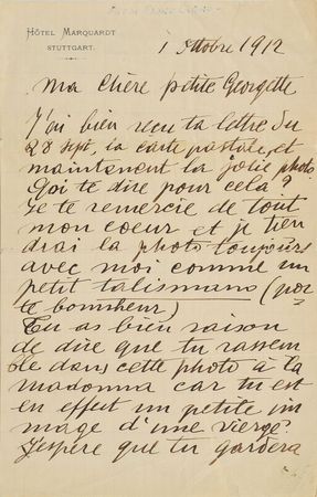 Lot #519 Enrico Caruso Handwritten Letter Signed - Image 1