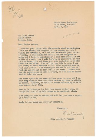 Lot #315 Rose Kennedy - Image 1