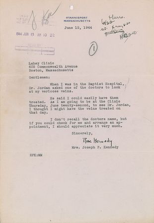 Lot #315 Rose Kennedy - Image 2