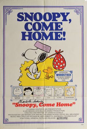 Lot #827 Charles Schulz Poster - Image 1