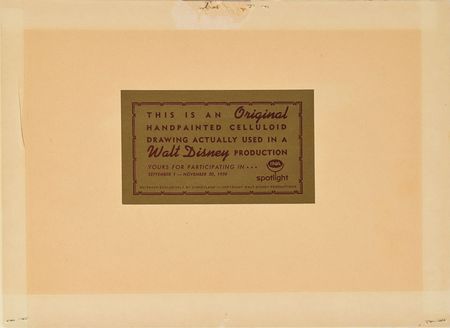 Lot #760 Donald Duck production cel Production Cel - Image 2