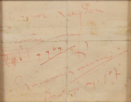 Lot #487 Giacomo Puccini: Puccini's first major opera - Image 2