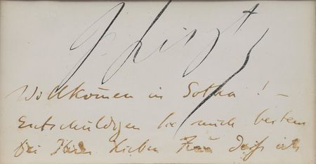 Lot #486 Franz Liszt Handwritten Letter Signed - Image 2