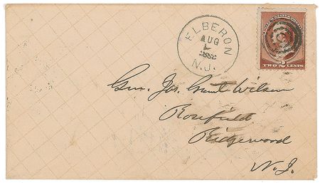 Lot #102 U. S. Grant: Declining a lunch with 