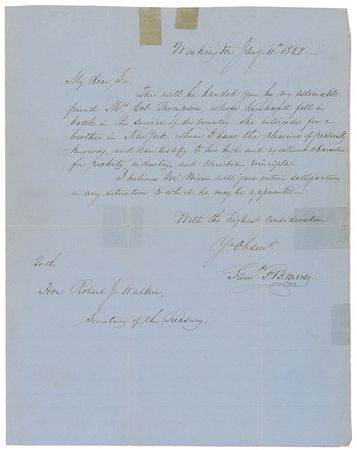 Lot #30 Samuel B. Morse: Exerting his influence
