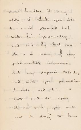 Lot #467 Henry Wadsworth Longfellow: Promoting a friend's lecture 