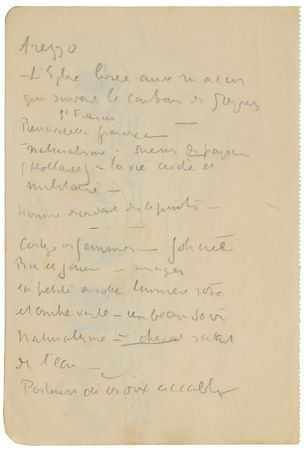 Lot #432 Paul Signac Sketch - Image 2