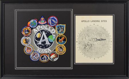 Lot #379 Buzz Aldrin Chart - Image 1