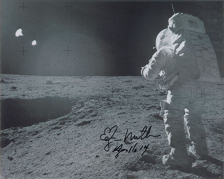 Lot #399 Edgar Mitchell Signed Photographs - Image 2