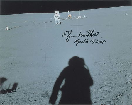 Lot #399 Edgar Mitchell Signed Photographs - Image 3