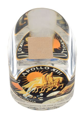 Lot #374 Apollo 13 Flown Fabric - Image 1