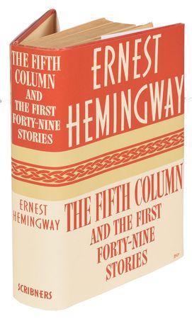 Lot #442 Ernest Hemingway: On the Broadway adaptation of The Fifth Column: 