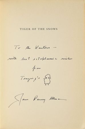 Lot #310 Edmund Hillary and James Ramsey Ullman Book - Image 2