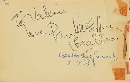Lot #498 Beatles Autograph Book - Image 2