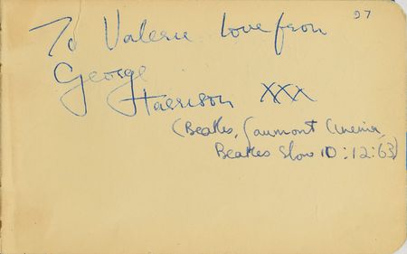 Lot #498 Beatles Autograph Book - Image 3