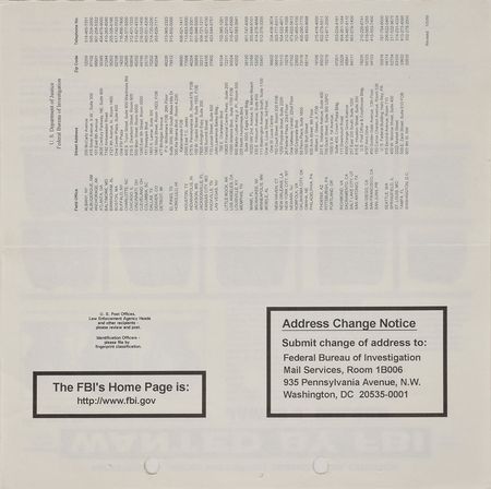 Lot #2147 James ‘Whitey’ Bulger Wanted Poster - Image 2