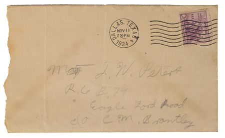 Lot #2070 Raymond Hamilton Gang Letter Signed - Image 4