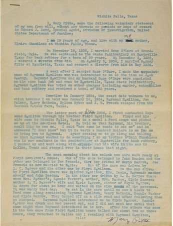 Lot #2072 Mary Pitts Signed Eyewitness Statement and Original Vintage Photograph Archive - Image 4