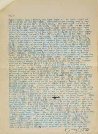 Lot #2072 Mary Pitts Signed Eyewitness Statement and Original Vintage Photograph Archive - Image 5