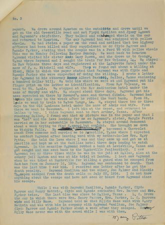 Lot #2072 Mary Pitts Signed Eyewitness Statement and Original Vintage Photograph Archive - Image 6