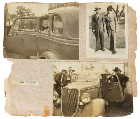 Lot #2022 Smoot Schmid's Personal 'Bonnie & Clyde' Scrapbook - Image 4