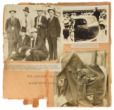 Lot #2022 Smoot Schmid's Personal 'Bonnie & Clyde' Scrapbook - Image 6