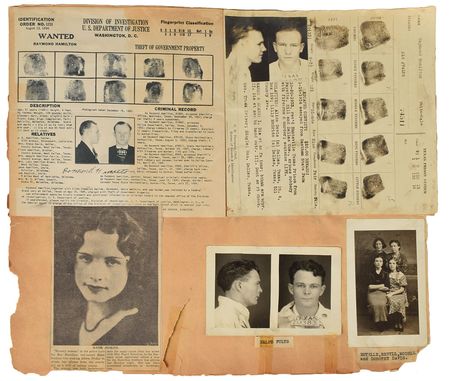 Lot #2022 Smoot Schmid's Personal 'Bonnie & Clyde' Scrapbook - Image 7