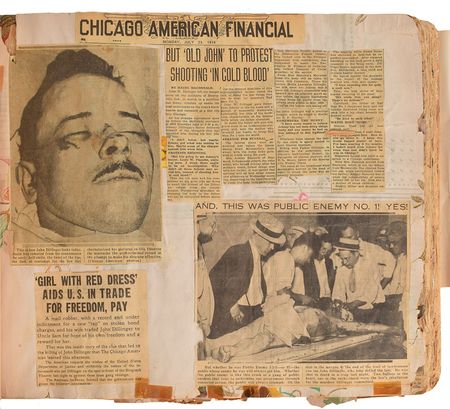 Lot #2022 Smoot Schmid's Personal 'Bonnie & Clyde' Scrapbook - Image 14