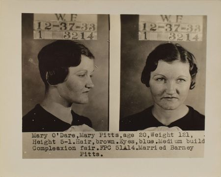 Lot #2030 Raymond Hamilton's Girlfriend Mary Pitts Letter to Him and Original Vintage Mug Shot Photograph - Image 3