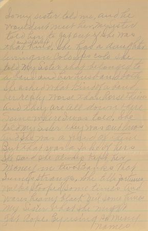Lot #2040 Bonnie Parker: 1934 Letter Identifying Her - Image 3