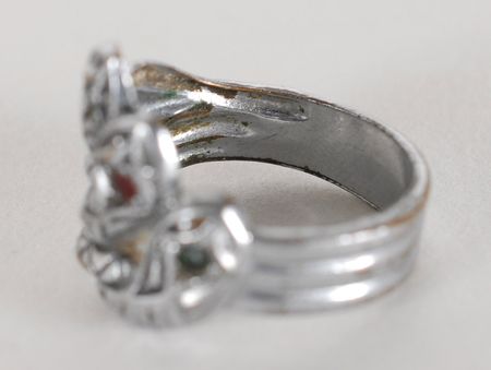 Lot #2039 Bonnie Parker's Three-Headed Snake Ring - Image 6